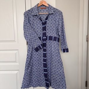 Oliphant Printed Mini Dress | Size Small